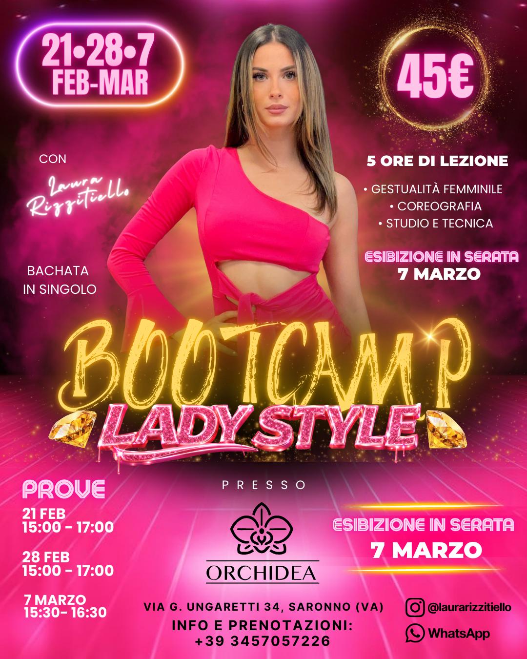 Bachata Bootcamp Lady Style - Orchidea
