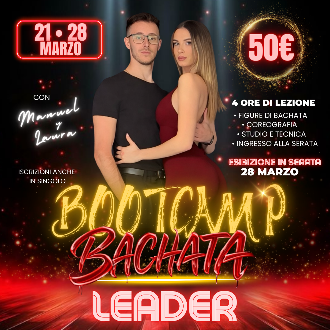 Locandina Bootcamp Bachata