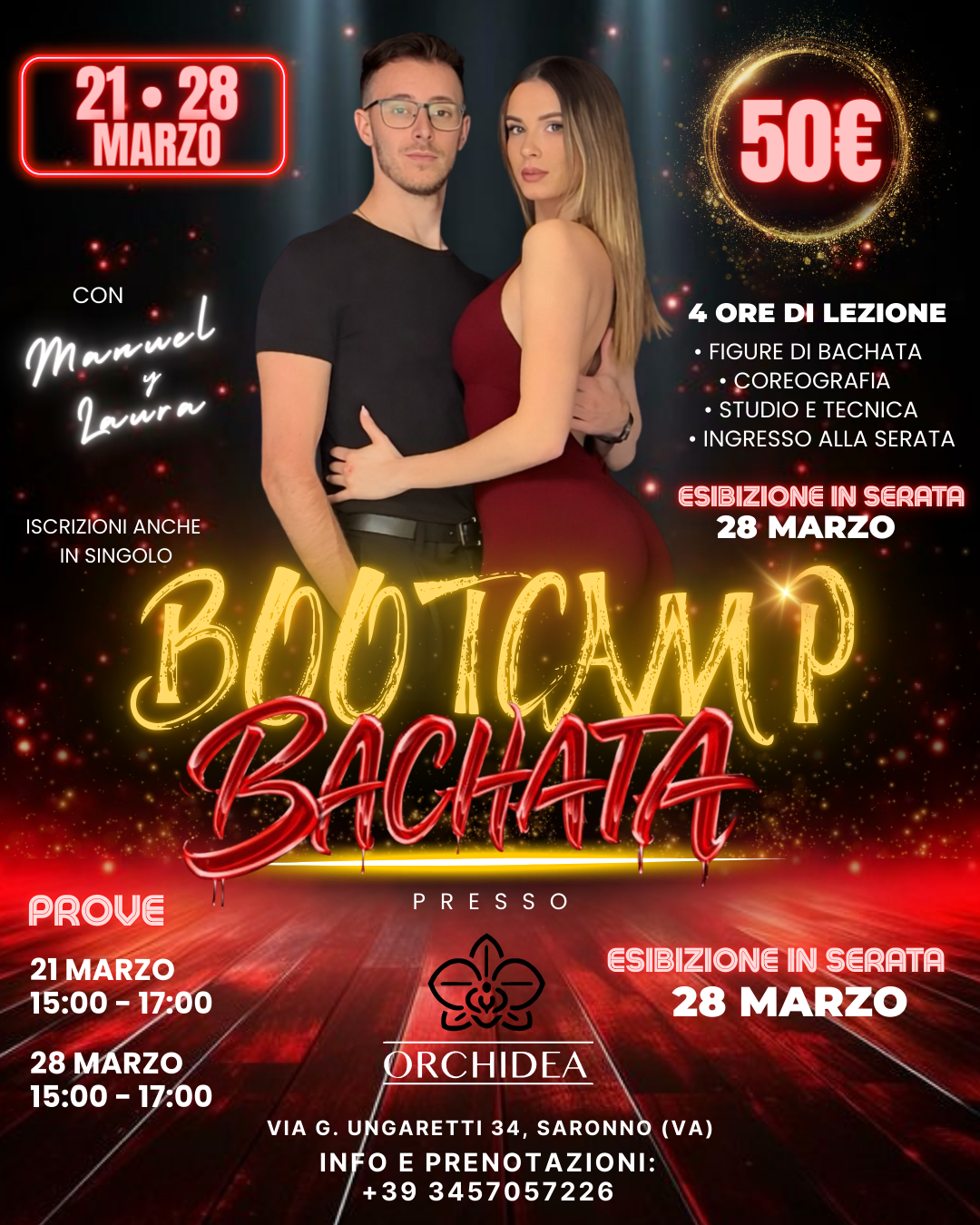 Bachata Bootcamp - Manuel & Laura
